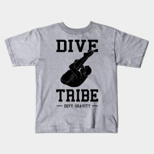 Mens Diving Dive Tribe 2 Springboard Platform Diver Kids T-Shirt